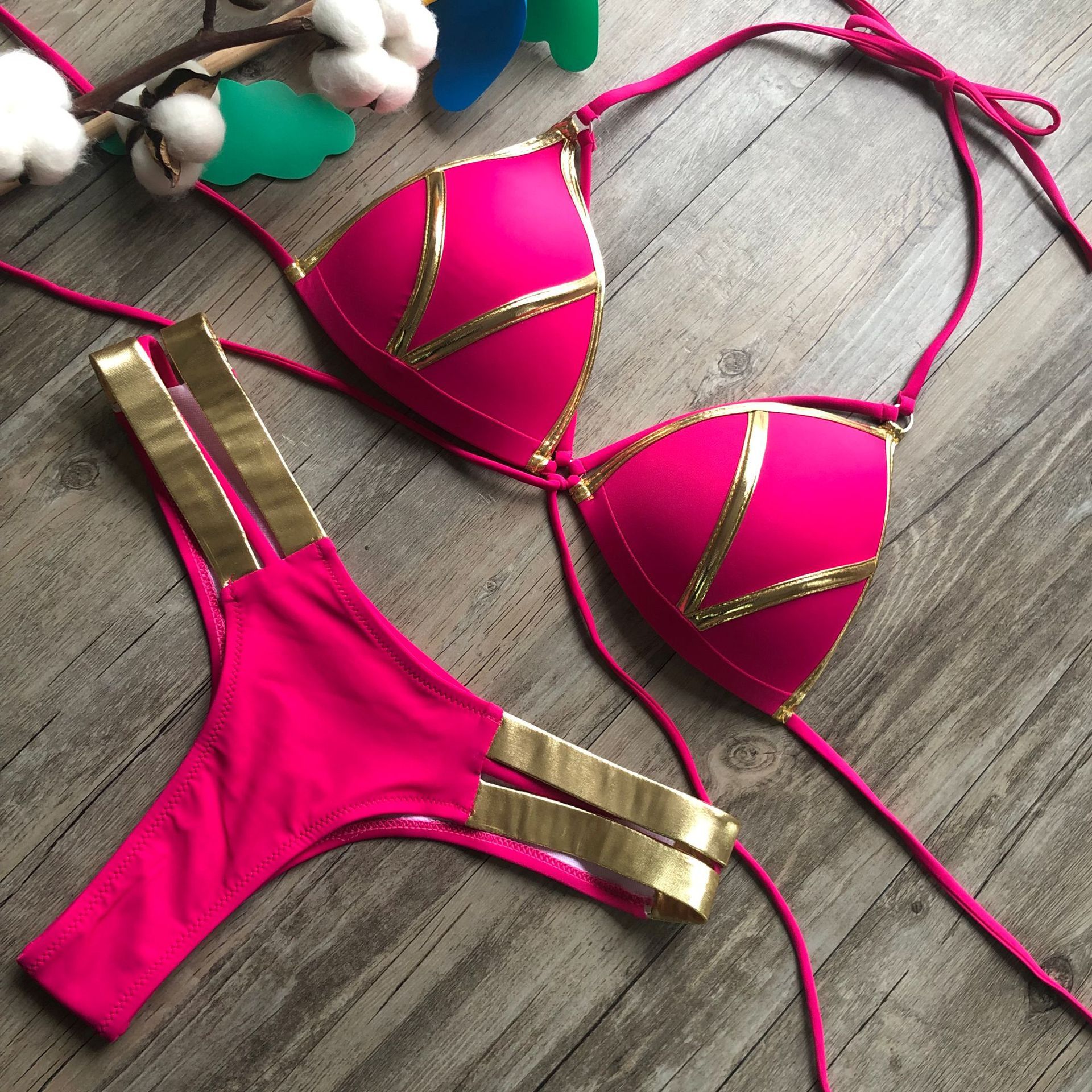 Women's Bronzing Bikini Swimwear - Stylish and Comfortable for Summer - Aqova