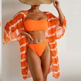 Women's Chiffon Three Piece Swimsuit - Aqova