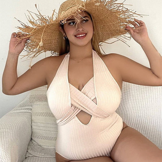 Women's Plus Size One Piece Swimwear - Stylish and Comfortable for All Sizes - Aqova