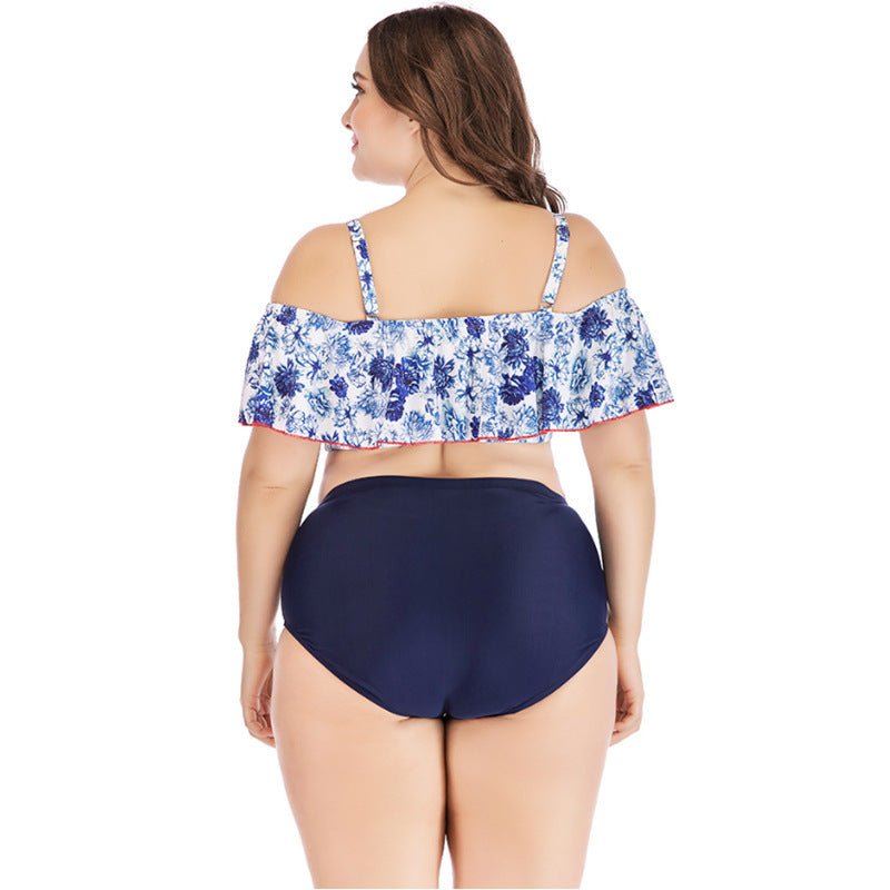 Women's printed plus size swimsuit - Aqova