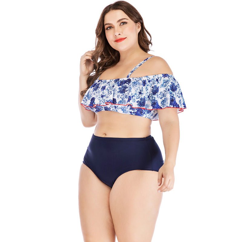 Women's printed plus size swimsuit - Aqova