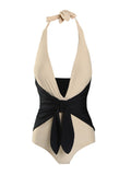 Women's retro one - piece bikini - Aqova