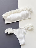 Women's Seperated Swimwear Tube Top Bikini - Aqova