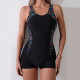 Women's Slim Printed One - Piece Bikini - Quick - Drying Summer Swimsuit - Aqova