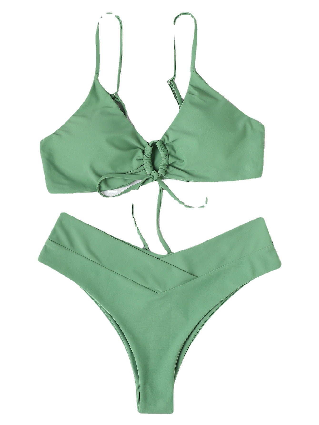 Women’s Wrapped Bikini Swimsuit - Sexy Backless Quick Dry Swimwear - Aqova